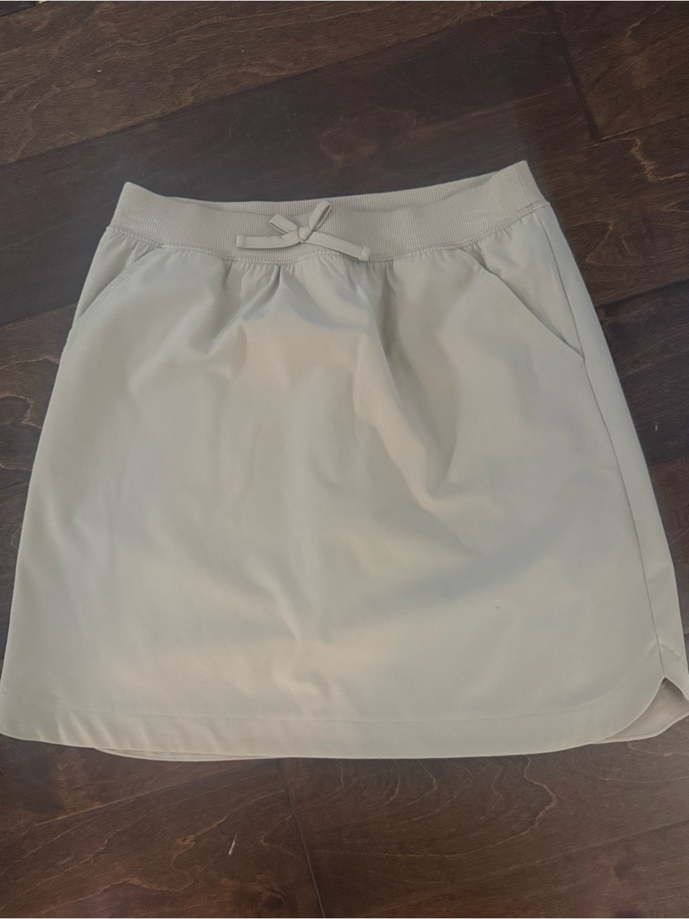 Cat & Jack Cream A-Line Pull-On Skirt